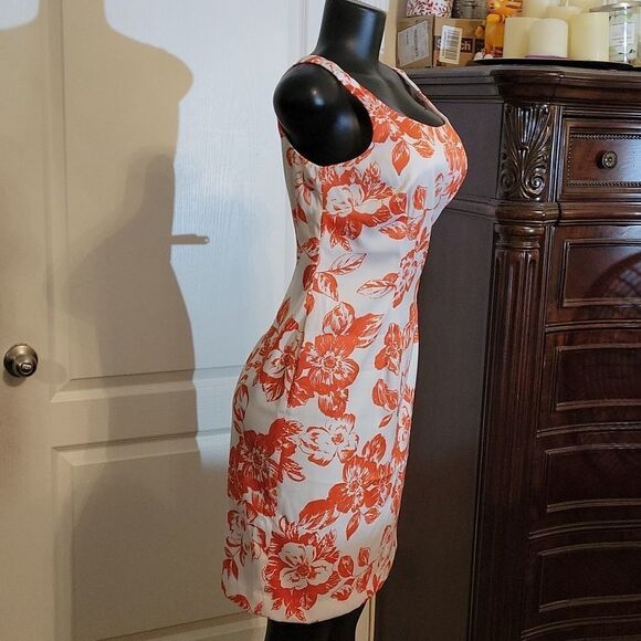 BRAND NEW JESSICA HOWARD SLEEVELESS ROUNDNECK SILK DRESS - Picture 5 of 16